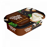 Фото ТМ Радость Вкуса; Продукты из Елани С белыми грибами 45 % Сыр плавленный пастообразный