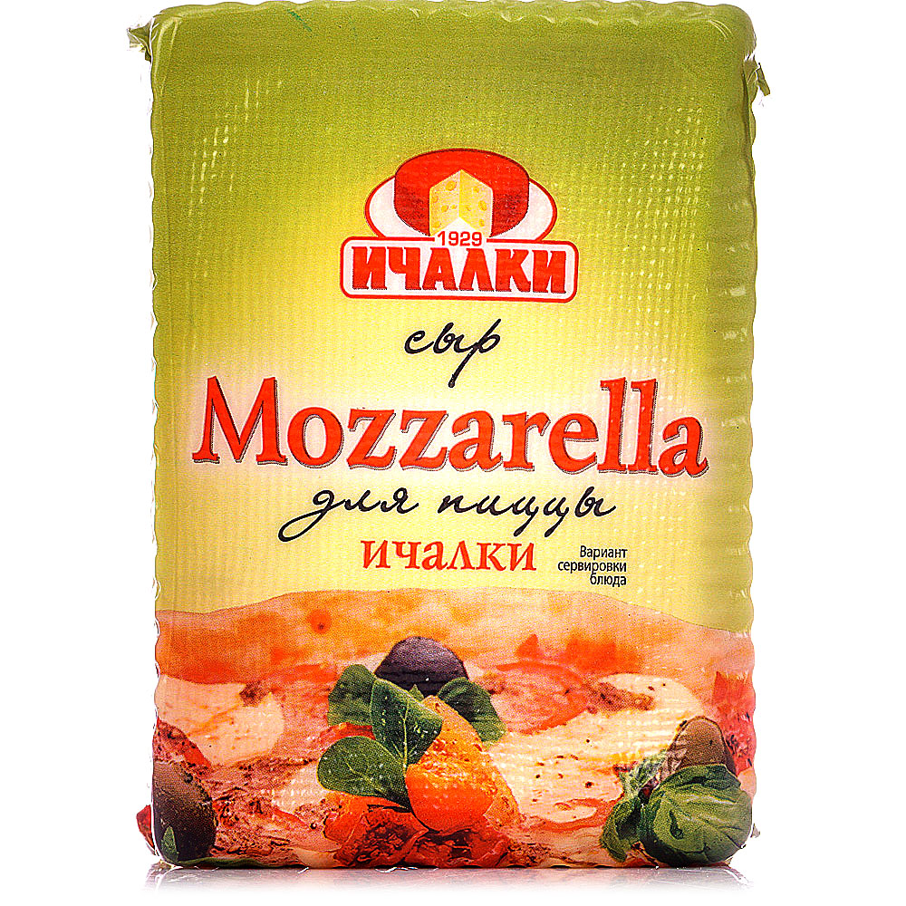 Фото Ичалковский МСЗ Моцарелла для пиццы Сыр 40% брус